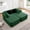 Green77.2", variant on 106" Cloud Boneless Sectional Couch with L-Shape Chaise, Upholstered Teddy Couch with Deep Seat, No Assembly Required, Compressed Sofa for Living Room, Black