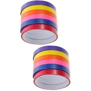 Sticky Tape 12 Rolls Colored Adhesive Tapes Toy Kids' Toys Toy's for Plastic