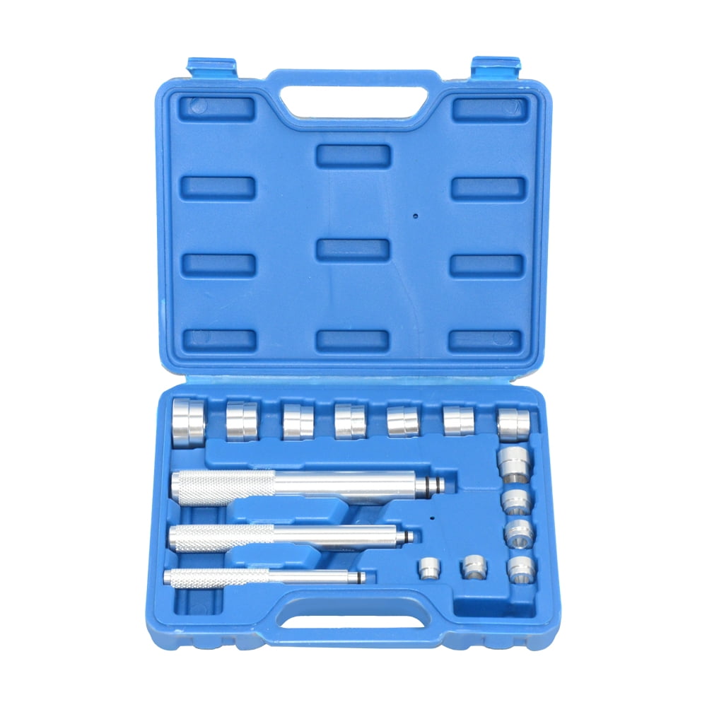 raointy 17pc Aluminium Wheel Bearing Race Seal Bush Driver Installer