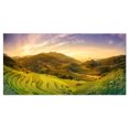 thumbnail image 2 of Design Art - Rizières sur Panorama en Terrasse, 2 of 4