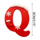 thumbnail image 2 of Adornos navideños personalizados | Adornos colgantes con el alfabeto de 26 letras | Decoración acrílica para colgar en el árbol de Navidad y el hogar, 2 of 4