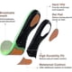 thumbnail image 2 of Plantillas para fascitis plantar: inserciones ortopédicas de longitud completa para aliviar el dolor del talón y soportar el arco_verde, 2 of 3