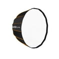 thumbnail image 5 of GODOX QR-P90 35.4 Inch/90CM Parabolic Softbox Bowens Mount, Quick Release Parabolic Softbox, with Front & Inner Diffuser SL-60W AD600BM VL150 UL150 SL150II Amaran 100X 200D 200X, 5 of 8