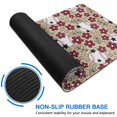 thumbnail image 6 of Long Mouse Pads for Desk,Beige Baseballs with Flowers Pattern Desk Mats on Top Of Desks, Desk Mouse Pad Extra Large with 3mm Non-Slip Base and Stitched Edge for Gaming,Office,Work,Home 47.3"x23.6", 6 of 6