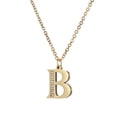 thumbnail image 1 of Características del collar de estilo europeo y estadounidense de joyería de letras de moda prominente tridimensional collar de pareja universal para hombres y mujeres, 1 of 1