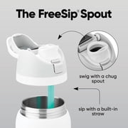 Owala 40 oz. FreeSip Stainless Steel Water Bottle - Very Dark