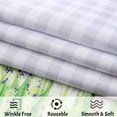 thumbnail image 5 of ZACOO Easter Day Tablecloth Round 60" Easter Rabbits Spring Flowers Table Cover Dining Room Decorative Table Cloth for Home Kitchen Party Picnic, Green, 5 of 6