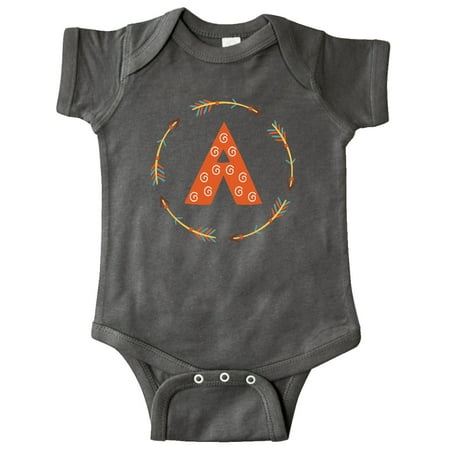 

Inktastic Letter A Tribal Arrow Monogram Gift Baby Boy or Baby Girl Bodysuit