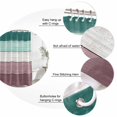 thumbnail image 6 of Purple Green Wood Grain Waterproof Fabric Shower Curtain,Rustic Retro Wooden Plank Waterproof Fabric Shower Curtain for Bathroom Curtains Bathtubs Hotel Shower Curtains with 12 Hooks Extra Long 72x96, 6 of 8