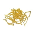thumbnail image 2 of AMLESO 20Pcs Tibetan Earring Leaf Drop Frame Charms Pendants DIY Golden, 2 of 8