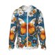 thumbnail image 1 of Fotbe Spring Butterfly Flowers Chaqueta con Protección Solar UPF 50+ para Hombre y Mujer, Camisa con Capucha y Bolsillos-Small, 1 of 7