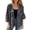 Grey, variant on ZHOGXU Summer Boho Crochet Lace Cardigan For Women 3/4 Sleeve Open Front Sweater Wrap Top Fancy,Vacation,White,XL