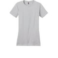 thumbnail image 5 of District Made Ladies Perfect Weight Crew Tee-XS (Silver), 5 of 6