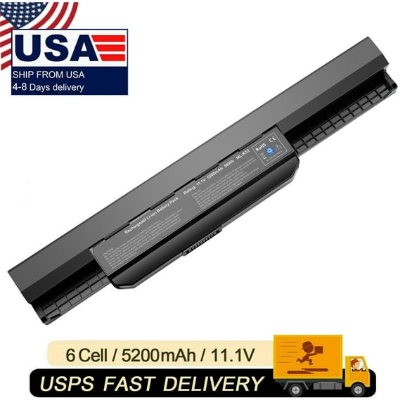 Battery for Asus K53E A32-K53 A41-K53 X44H A53S A53U X53U X53E X54C K53S K53SV