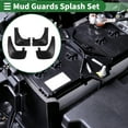 thumbnail image 2 of Unique Bargains Mud Flaps Splash Guards Mud Guards for Kia Sportage 2007-2012 with Mount Accessories, 2 of 6