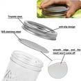 thumbnail image 4 of 4pcs Stainless Steel Sprouting Screen Sprouting Lids for Round Mouth Canning Jar (70mm), 4 of 8