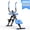 Blue, variant on Multifunctional 2-in-1 Stair Stepper and Ab Workout Machine for Home, Seamlessly Switch Between Stepper and Ab Trainer – Compact Fitness Equipment