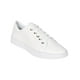 thumbnail image 1 of Tenis Para Mujer Casuales Lisos Tipo Piel Blancos blanco 24 Incógnita 045D19, 1 of 5