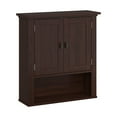 thumbnail image 3 of RiverRidge Hayward 2-Door Bathroom Medicine Cabinet Wall Shelf Storage - Dark Woodgrain, 3 of 12