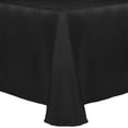thumbnail image 2 of Ultimate Textile Modern Damask Kenya 90 x 132-Inch Rectangular Tablecloth Black, 2 of 4