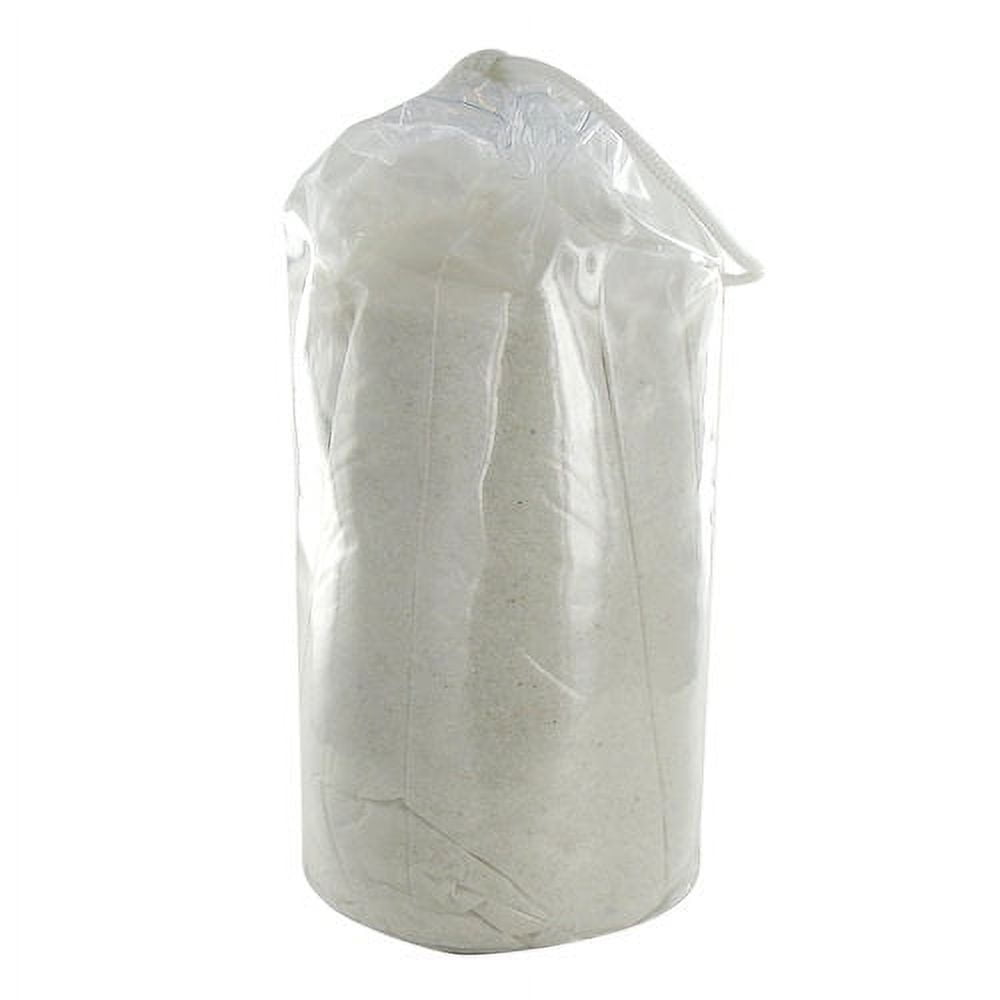 Akasha White Decorative Sand Bag, 42 Oz.