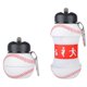 thumbnail image 5 of Botella de agua portátil plegable Botella de agua deportiva de silicona de grado alimenticio 550ML Hugtrwg Para estrenar, 5 of 7