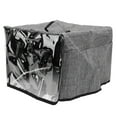 thumbnail image 1 of Toaster Dust Cover, Waterproof Lightweight Transparent Front Panel Small Appliance Cover with Base for Toaster, 1 of 7