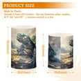 thumbnail image 3 of ALAZA Cool Turtle 2 PCs LED Flickering Flameless Candles with Remote Timer Battery Operated Candle, 3 of 7