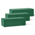thumbnail image 2 of FloraCraft Floral Artesia WetFōM 3 Piece Brick 2.8 inch x 3.8 inch x 8.8 inch Green, 2 of 8