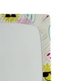 thumbnail image 3 of Ambesonne Emoji Fitted Sheet, Happy Face and Sun Space Art, Twin Size, Ivory Blue and Magenta, 3 of 3