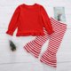 thumbnail image 1 of Navidad ni?os ni?a traje Navidad ropa manga larga Top pantalones conjunto ShuxiuWang 8390612288579, 1 of 1