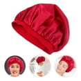 thumbnail image 4 of Zcyifa sleep cap Wide-brimmed Nightcap Elastic Sleep Hair Care Night Sleeping Head Cover, 4 of 10