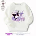 thumbnail image 1 of Suéter con estampado de dibujos animados para niños y niñas, jersey de moda Kawaii, cuello redondo, sudaderas con capucha sueltas, Sanrios, Cinnamoroll, Kuromi, 1 of 5