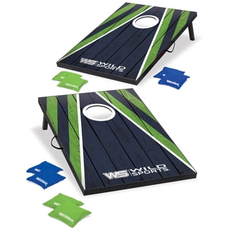 Best Choice Products 2-In-1 Cornhole & Beer Pong Board Game Set