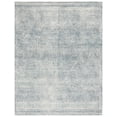 thumbnail image 2 of SAFAVIEH Abstract Caelestinus Ogee Wool Area Rug, Ivory/Navy, 8' x 10', 2 of 11