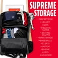 thumbnail image 3 of Bolsa de béisbol Franklin Sports MLB Traveler Elite Compact, 3 of 9