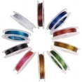 thumbnail image 2 of 100 Yards 10 Colors Tiger Tail Wire 0.45mm Jewelry Beading Wire Craft Metal Wire with Spool for Jewelry Making Supplies and Craft, 2 of 9