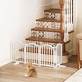thumbnail image 3 of Puerta para Perros Snughome Interior de 40 cm de Alto con 4 Paneles Independientes en Blanco, 3 of 8