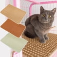 thumbnail image 7 of Natural Rattan Straw Cooling Pet Mat Breathable Summer Mattress for Small and Medium Pets Non-Slip Lightweight Foldable Indoor Outdoor Use 40x22cm, 7 of 7