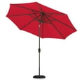 thumbnail image 2 of Cabana Life 9ft Patio Umbrella with Crank Open Close Red Tilting, 2 of 5