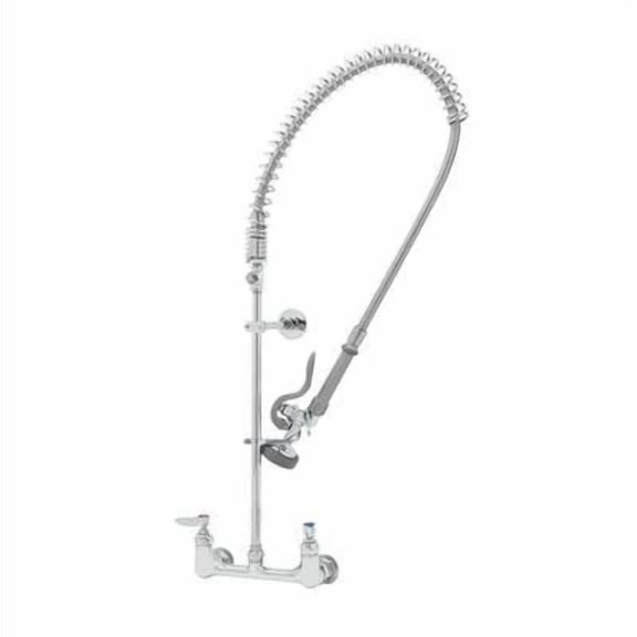 T&S Brass - EasyInstall Pre-Rinse, B-0107, Wall Bracket, Accessory Fitting Tee