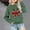 Army Green, variant on Bnwani Christmas Kids Pullover Sweatshirts Crew Neck Long Sleeve Casual Print Green Size 2-3t