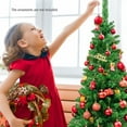 thumbnail image 5 of Gymax 4.5ft Pre-Lit Pencil Christmas Tree Traditional Indoor Decoration, 5 of 10