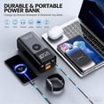 thumbnail image 6 of 10-in-1 Jump Starter with Air Compressor, 3500A 150PSI Portable 12V Jump Box Car Battery (9 Gas/8 L Diesel), with Auto-Shutoff Tire Inflator, Power Bank, LED Lights, Large LCD Display, 6 of 6