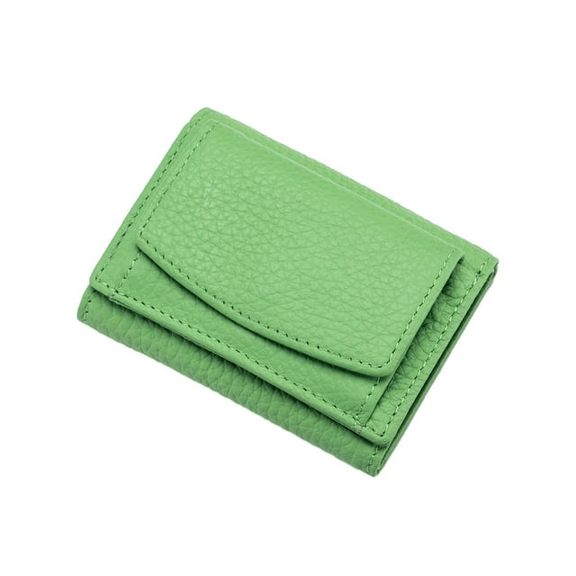 Qarigey Carteras de moda para mujer - Regalos Mini cartera extranjera de bolsillo para mujer. Carteras verde aguacate