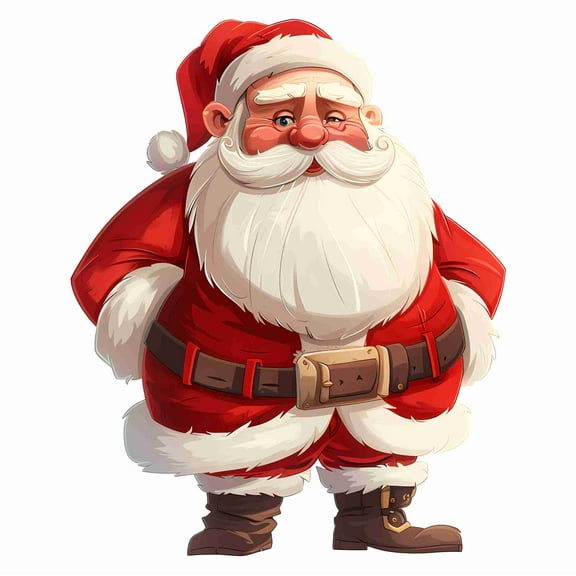 SkyOlla Santa Claus Carrying Gift Sack Wall Sticker – Merry Christmas Tree Decor for Bedroom, Living Room, Office & Kids Room – Self Adhesive Waterproof | Pack of 2