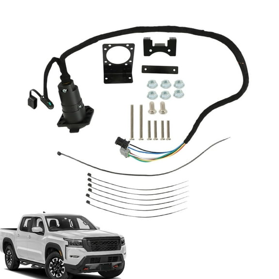 OTTULUR 4 Way Flat and RV7 Way Trailer Wiring Harness Replacement for Frontier Pathfinder Xterra Equator 2005-2022