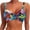 On Sale-Sky Blue-2, variant on Women Underwire Bikini Top Hawaii Print Push Up Bathing Suit Top Padded Swim Bra 2026 Swimsuits Top Sky Blue XXL