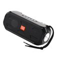thumbnail image 4 of Speaker Bluetooth V5.0 Outdoor Camping Soundbar Portable Wireless Flashlight Loudspeaker  Gray, 4 of 10