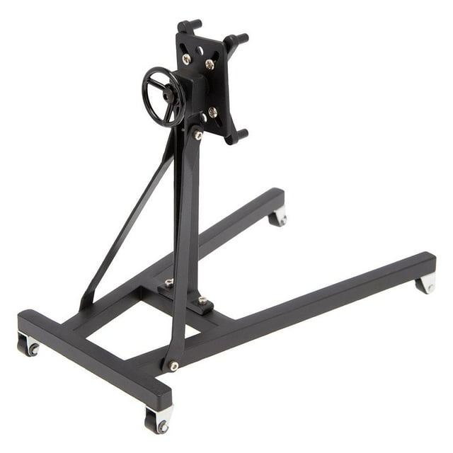 Soporte para el marco de inversión en acero inoxidable simulado, herramientas de automóviles RC, accesorios de luz , NEGRO